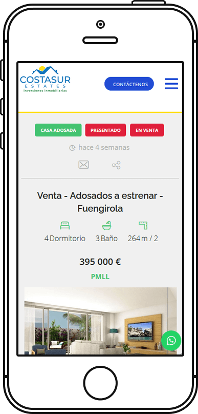 single listing page