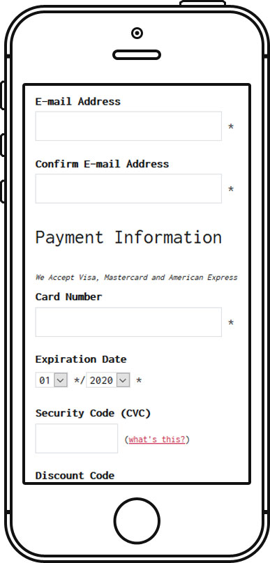secure checkout