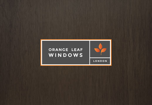 orange leaf logo
