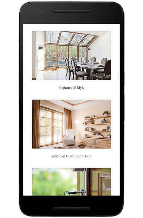 mobile friendly layout